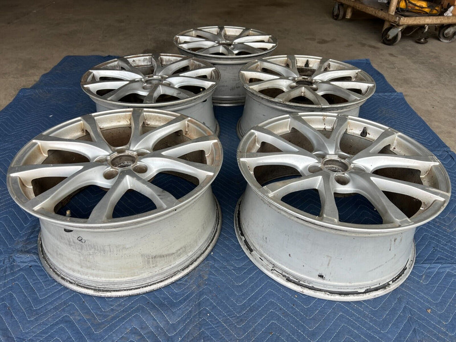 2007-2014 Audi A6 18"x 8" Aluminum Wheel Rim Set of 5 4F0601025CD OEM #1908EM