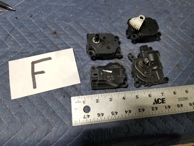 2002-2008 Jaguar X-Type 2.5L Heat AC Vent Door Actuator Set Of 4 OEM #1931E