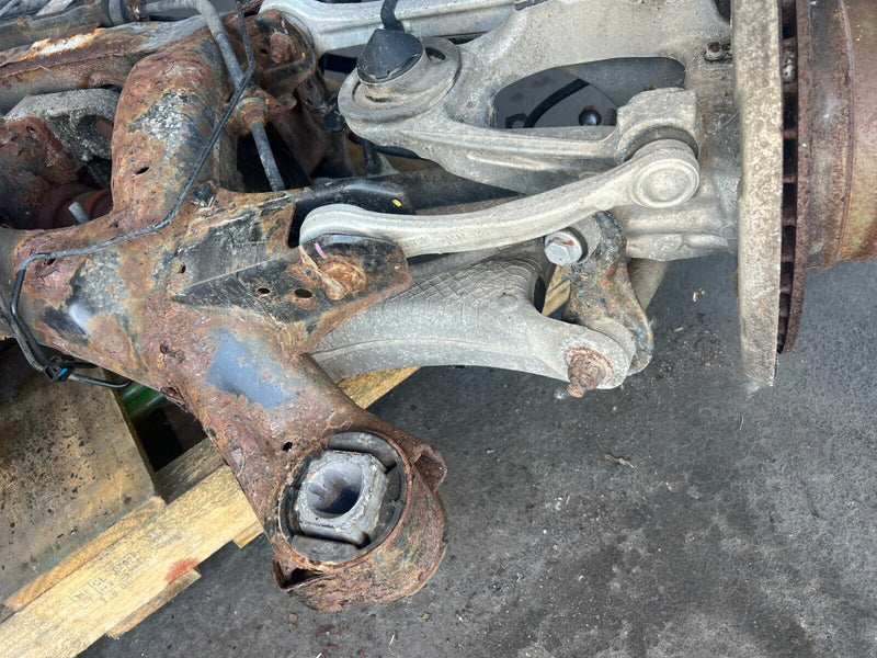 2011-2013 BMW X5 X5M E70 Complete Rear Subframe Differential Axle Hubs OE#1969EM