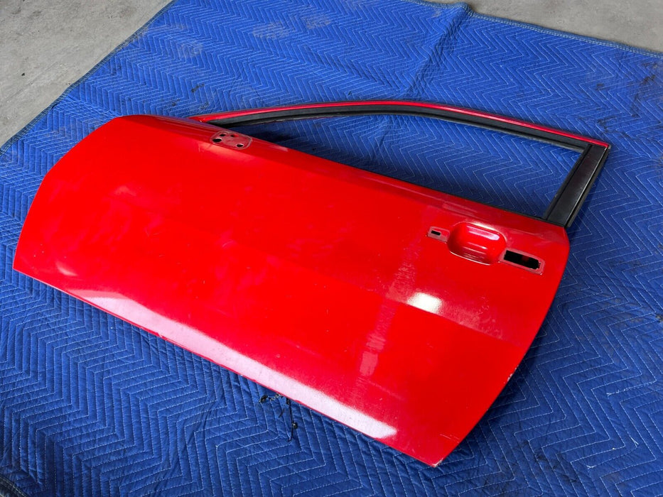 1983-1985 Porsche 944 Front Left LH Driver Red Door Assembly Panel OEM #1759EM