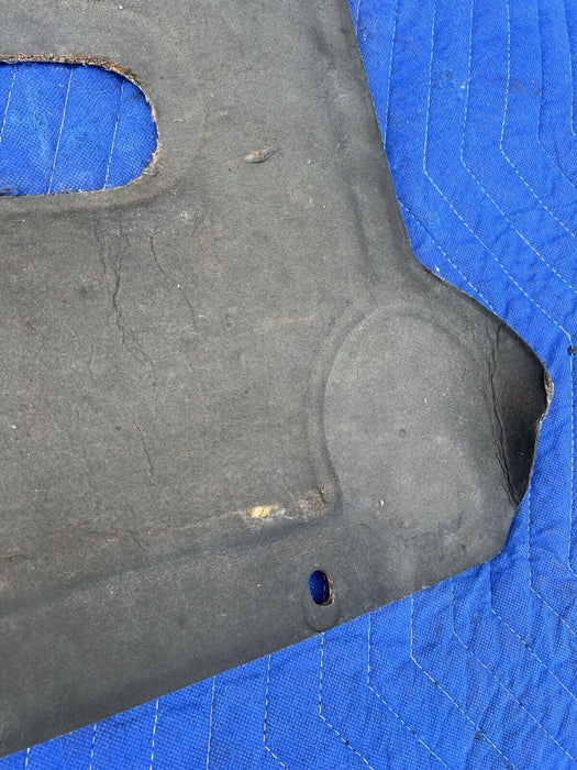 1986-1993 Volvo 240 244 245 Front Right Kick Panel Felt Knee Bolster OEM #3783E