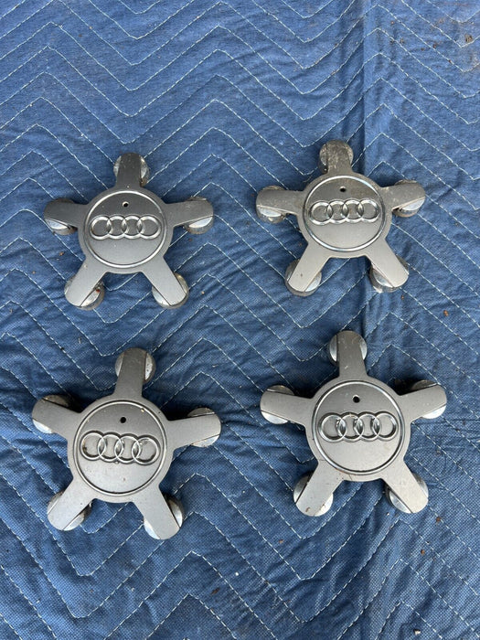 2005-2011 Audi A6 Set of 4 Wheel Center Hub Cap Emblems 4F0601165N OEM #1907EM