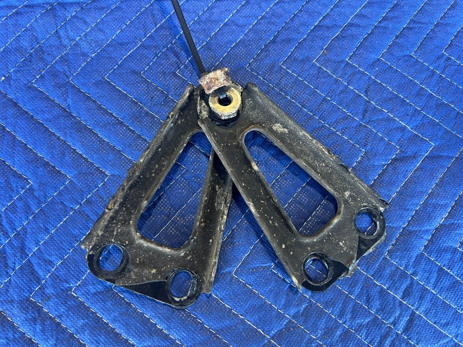 1984-1989 Volvo 740 760 Sedan Rear Control Arm to Chassis Mount Pair OEM #1642EM