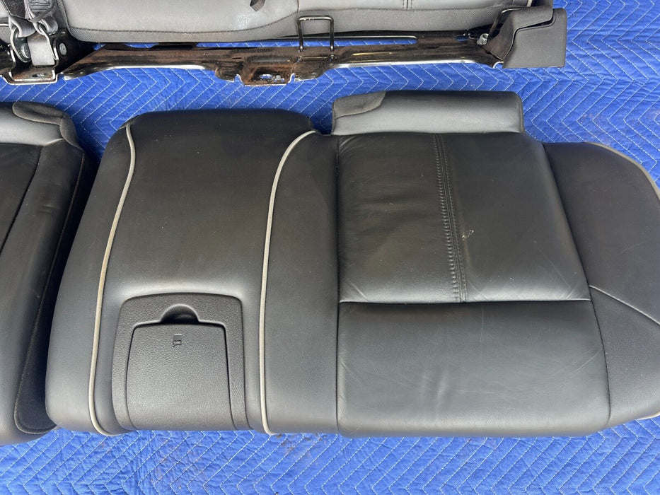 2006-2010 Hummer H3 Rear Seat Black Leather Premium Seat Assembly OEM #1399EM