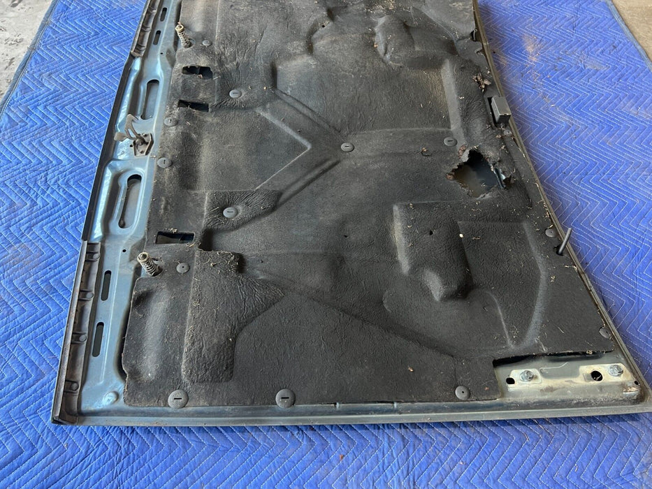 1984-1989 Volvo 740 760 Blue Metallic Front Hood Engine Bonnet Panel OEM #1711EM