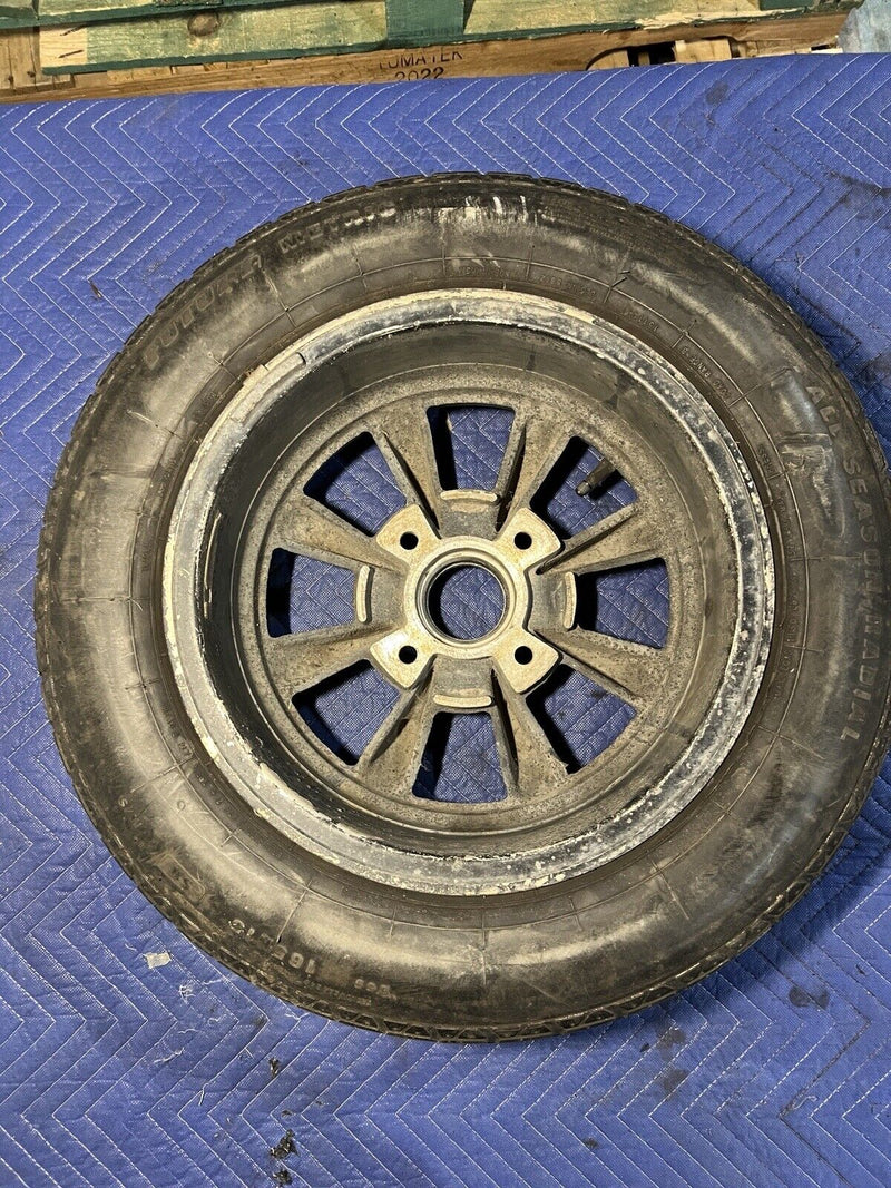 Porsche Karmann Ghia VW EMPI Mag Rim Genuine Vintage 911 15x6 Wheel 4x130 #3388E