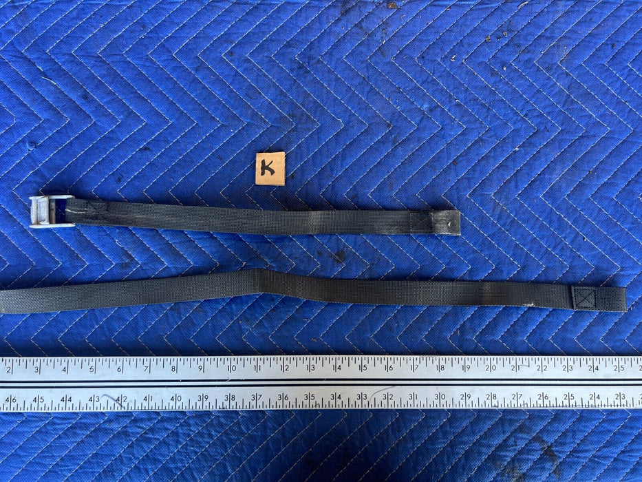 1984-1989 Volvo 740 760 Sedan Spare Tire Trunk Hold Down Strap OEM #1728EM