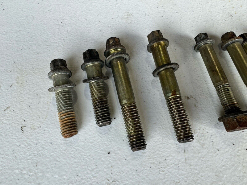 1984-1998 BMW E30 E32 E34 E39 E24 Bell Housing Bolt Set Auto & Manual OEM #3353E