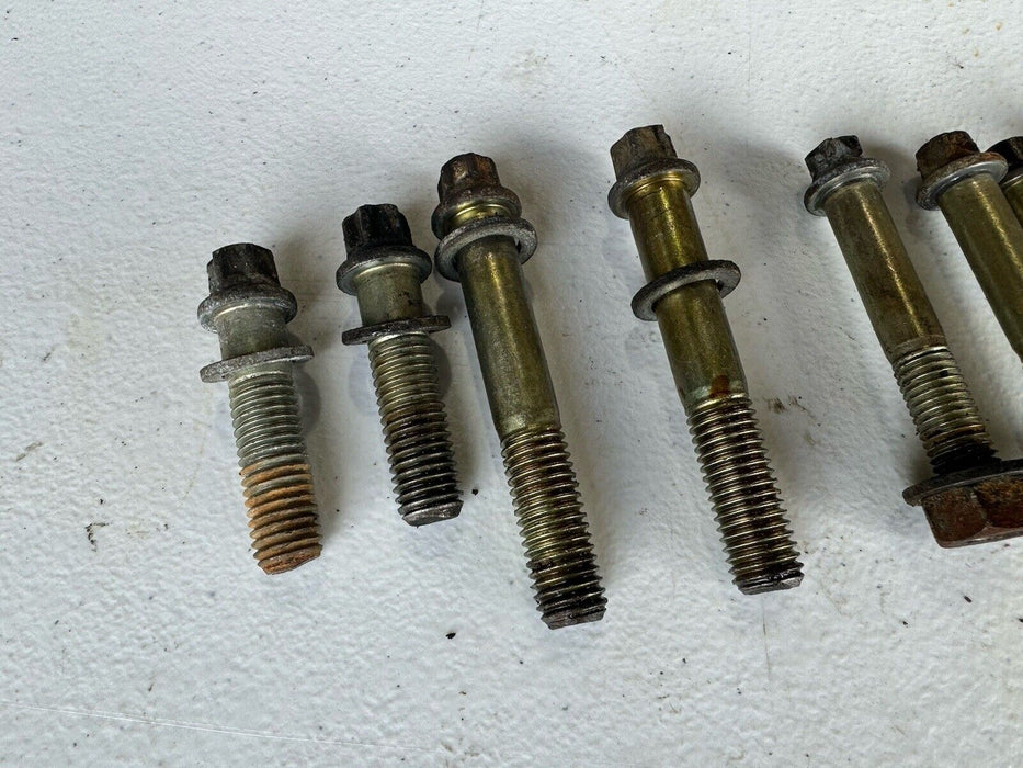 1984-1998 BMW E30 E32 E34 E39 E24 Bell Housing Bolt Set Auto & Manual OEM #3353E