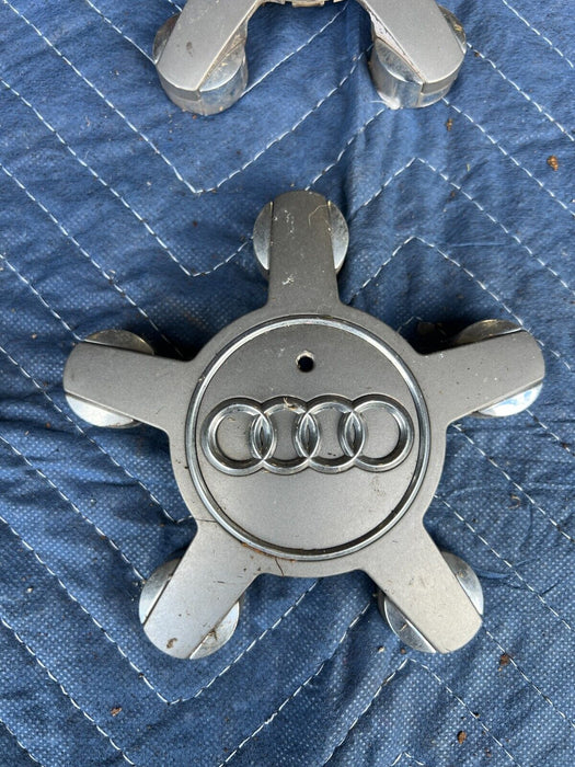 2005-2011 Audi A6 Set of 4 Wheel Center Hub Cap Emblems 4F0601165N OEM #1907EM