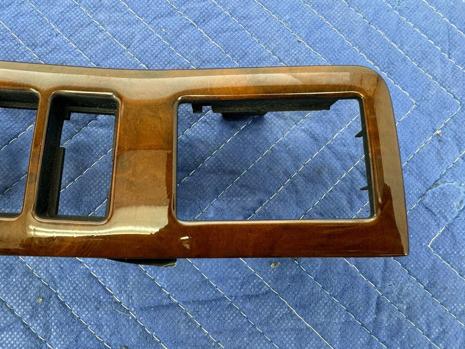 1994-1998 Volvo V90 S90 960 Headlight Dashboard Wood Trim Panel 9137098 #3825E