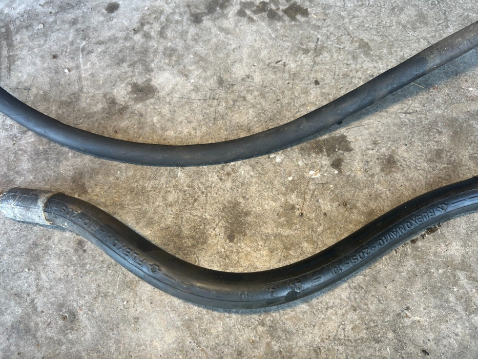 1984-1989 Volvo 740 760 Diesel A/C Refrigerant Line Hose Pair OEM #1585EM