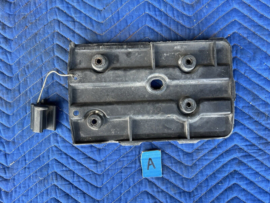 1986-1993 Volvo 240 244 245 Battery Tray 12V Bracket w/Retainer Lock OEM #3777E