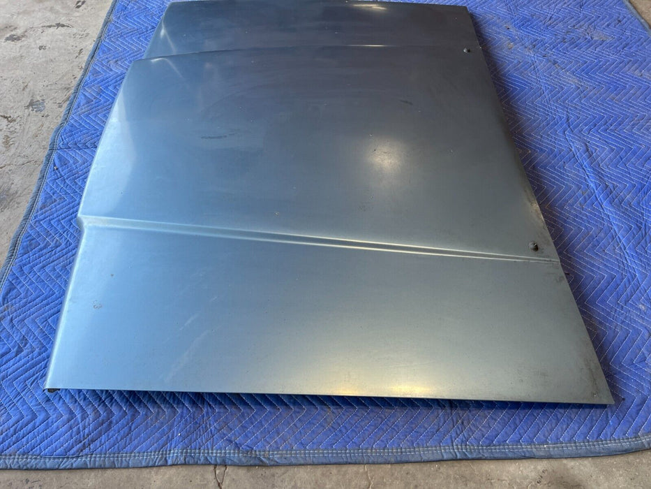 1984-1989 Volvo 740 760 Blue Metallic Front Hood Engine Bonnet Panel OEM #1711EM