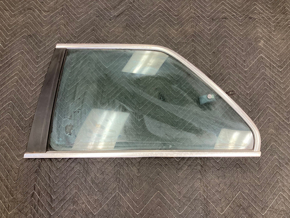 1984-1991 BMW 318i 325i E30 Driver Rear Window Coupe Left Glass OEM #2585M