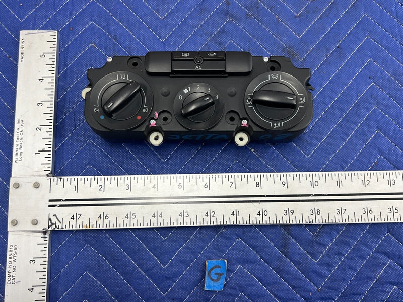2006-2010 VW Jetta 2.5L Climate Control Temperature A/C Heat Panel Unit OE#151MC