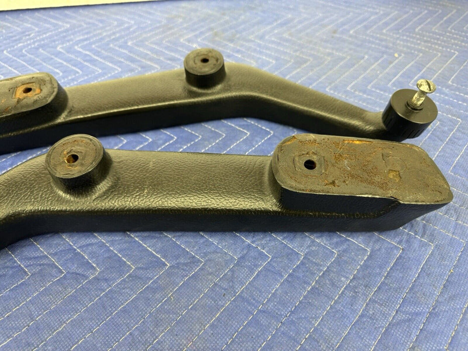 1975-1980 Volvo 240 244 Early Front Door Armrest Grab Handle Pair OEM #3835E