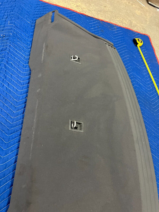 2006-2010 VW Jetta 2.5L Rear Parcel Shelf Seat Cargo Cover Panel Trim OEM #137MC