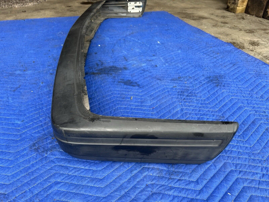 1986-1993 Volvo 240 244 245 Front Bumper Cover Trim Black Plastic OEM #3764E