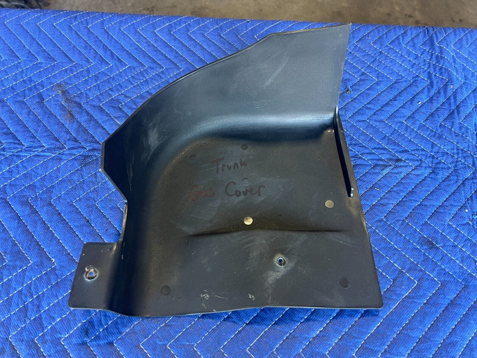 1984-1989 Volvo 740 760 Sedan Interior Trunk Gas Fuel Tank Cover Trim OEM#1668EM