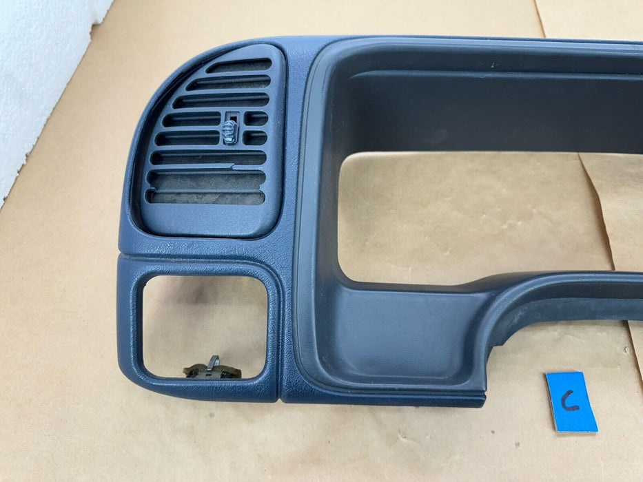 1995-1998 Chevy GMC C/K Truck Suburban Blue Dash Surround Trim 16754580 #3457EJ