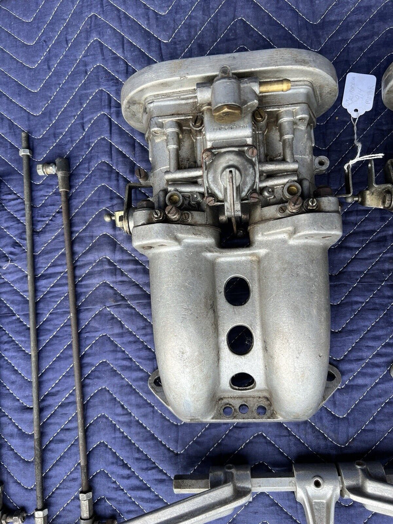 Porsche 912 914 VW Type 2 Weber Dual 40 IDF Carbs & Manifolds 1.7 1.8 2.0L #3616