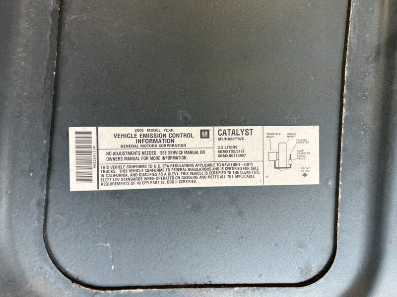 2006-2010 Hummer H3 Front Hood Engine Bonnet Panel Slate Blue OEM #1428EM