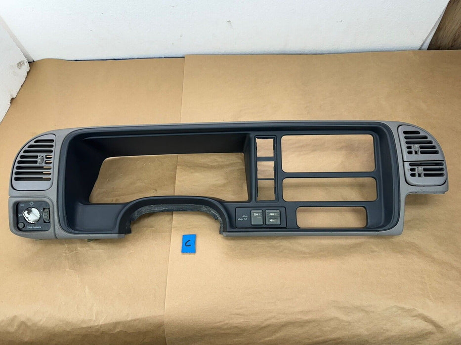 1995-1998 Chevy GMC C/K Truck Suburban Tan Dash Surround Trim 16754580 #3456EJ