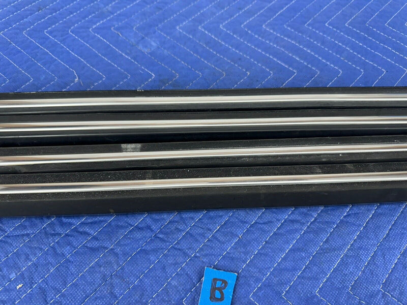 1984-1992 BMW E30 325i 318i Sedan Set Of 4 Door Impact Trim Strip L R OEM #3522E