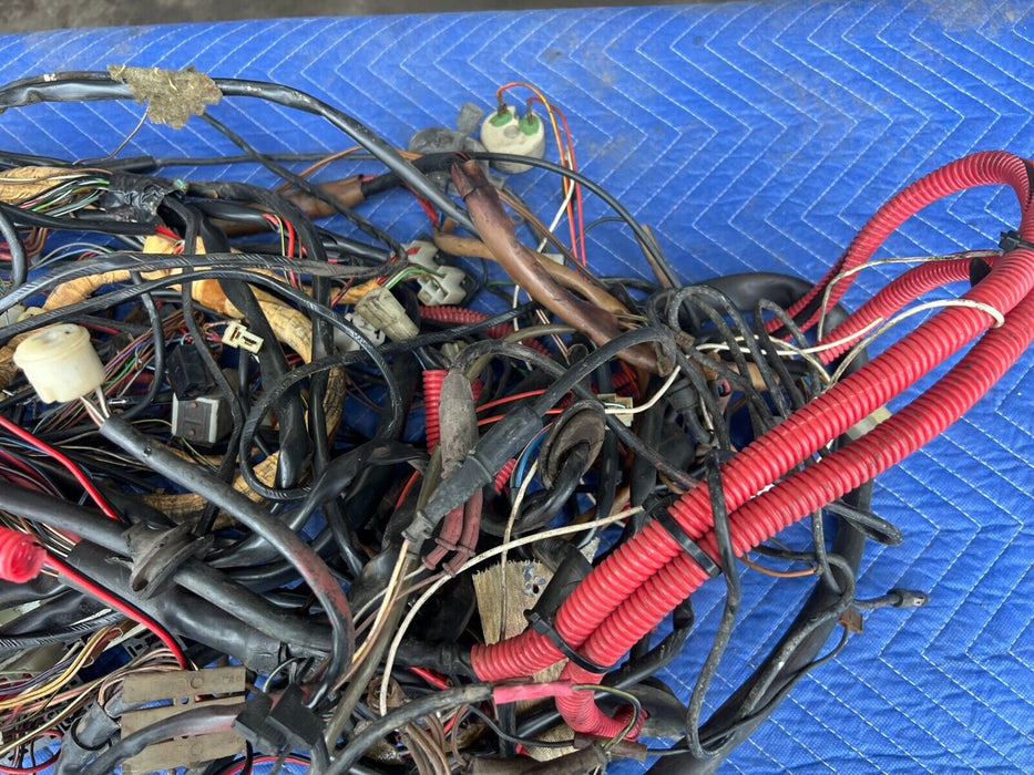 1983-1985 Porsche 944 Front Engine Bay Wiring Harness Incomplete OEM #1898EM