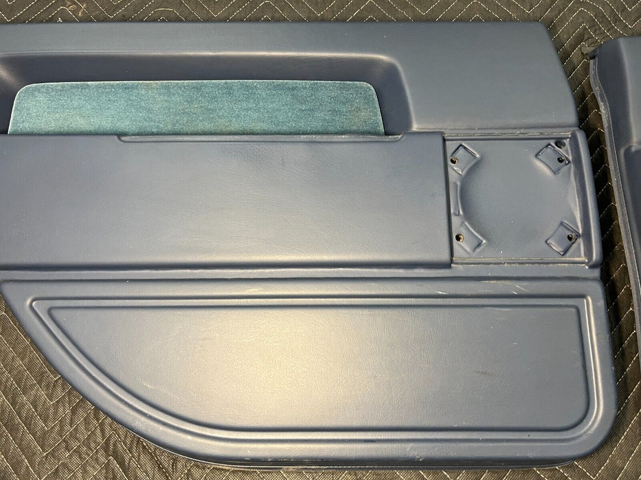 1984-1989 Volvo 740 760 Sedan Door Card Full Set RH LH Front Rear Trim OE#1546EM