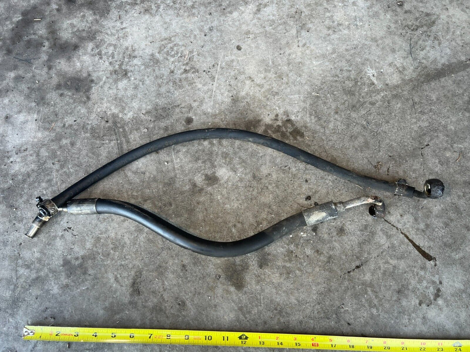 1984-1989 Volvo 740 760 Diesel A/C Refrigerant Line Hose Pair OEM #1585EM