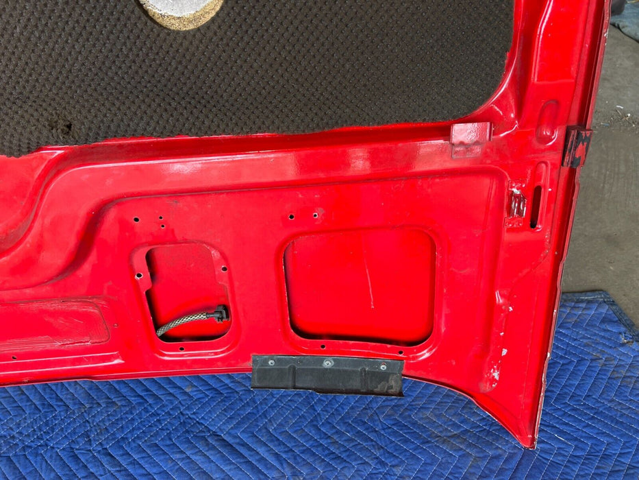 1983-1985 Porsche 944 Red Front Hood Engine Bay Bonnet Body Panel OEM #1744EM