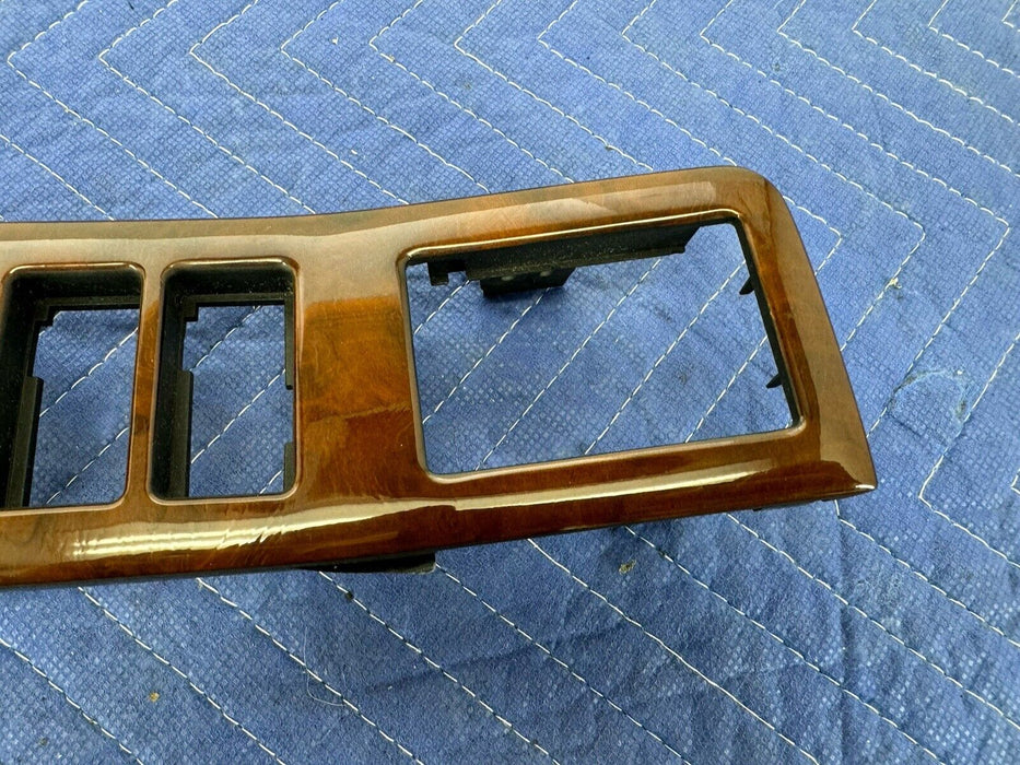 1994-1998 Volvo V90 S90 960 Headlight Dashboard Wood Trim Panel 9137098 #3825E