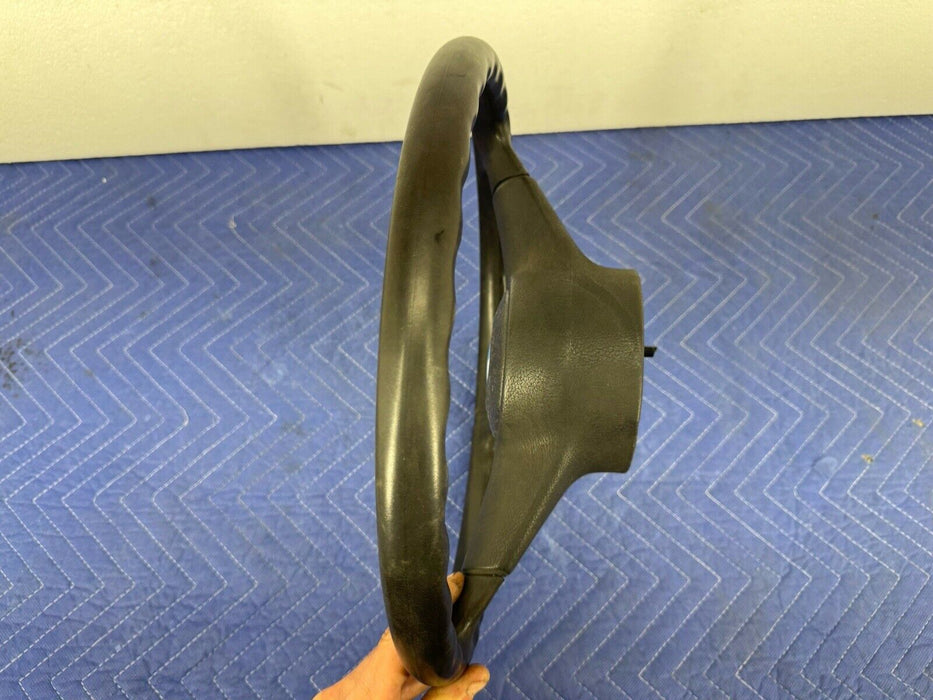 1986-1992 BMW E30 325i 318i Steering Wheel Fine Spline 3 Spoke Rubber OEM #3533E