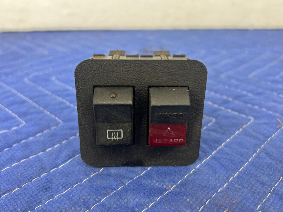 1983-1985 Porsche 944 Dash Hazard Light Defrost Button Switch Control OEM#1803EM