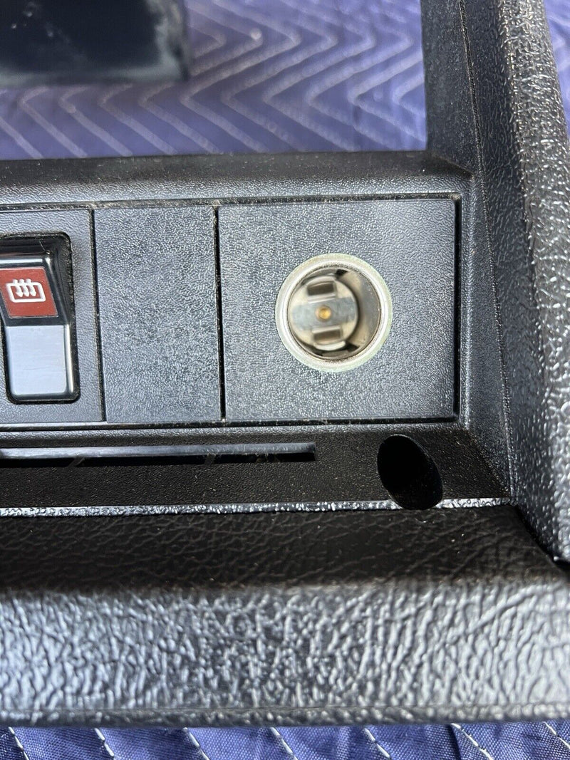 1986-1993 Volvo 240 244 245 Center Console Radio Surround & Switches OEM #3646E