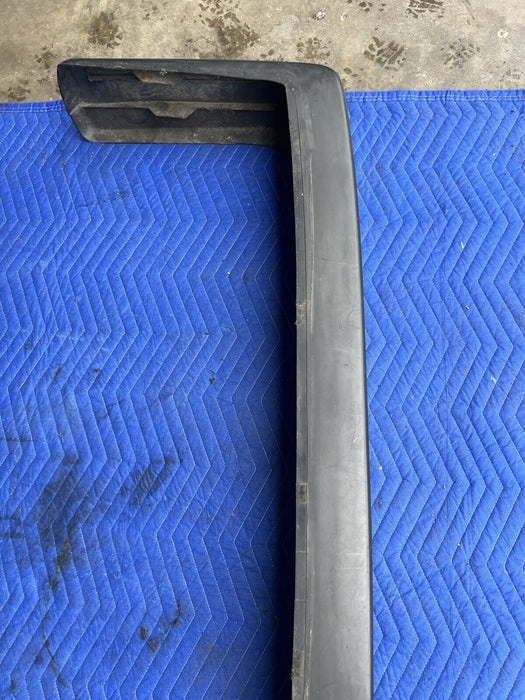 1986-1993 Volvo 240 245 Wagon Rear Bumper Cover Trim Black Plastic OEM #3766E