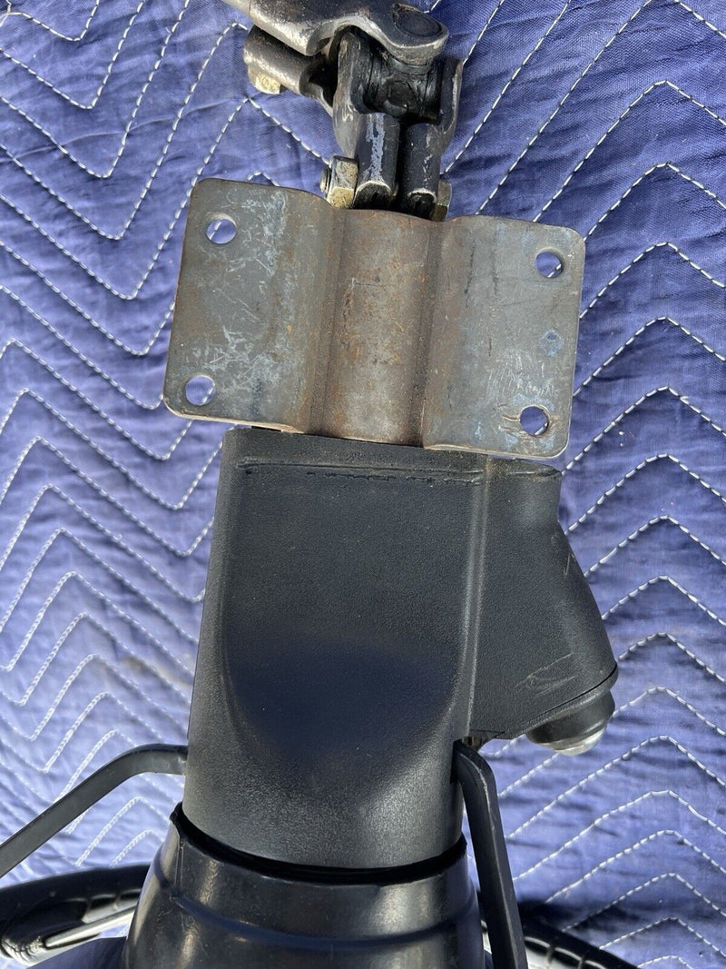 Porsche 914 Steering Column Steering Wheel & Wiper Stalks Ignition & Key #3618E