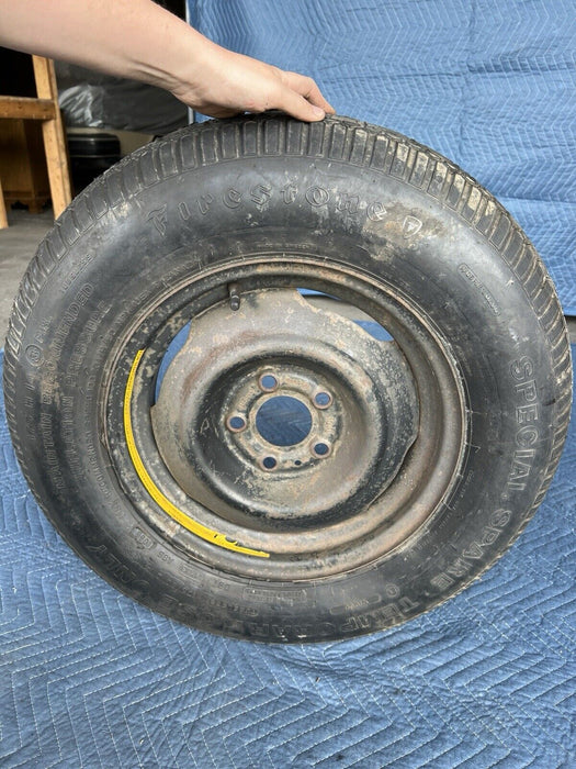 1986-1993 Volvo 240 244 245 Emergency Donut Spare Tire Temporary OEM #3601E