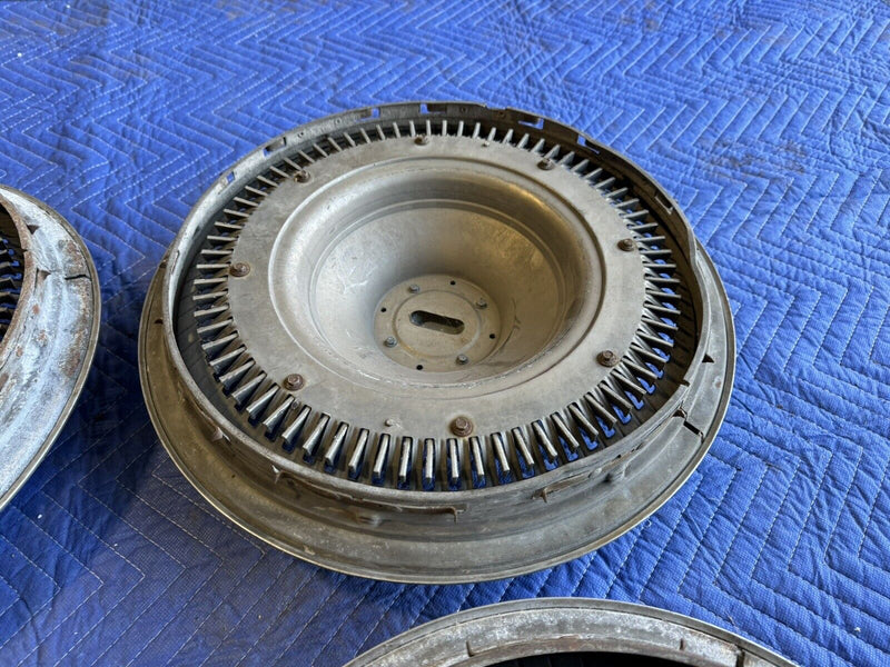 1968-1973 Corvette C3 Original Starburst Turbine Hub Cap Wheel Covers 15” #3208E