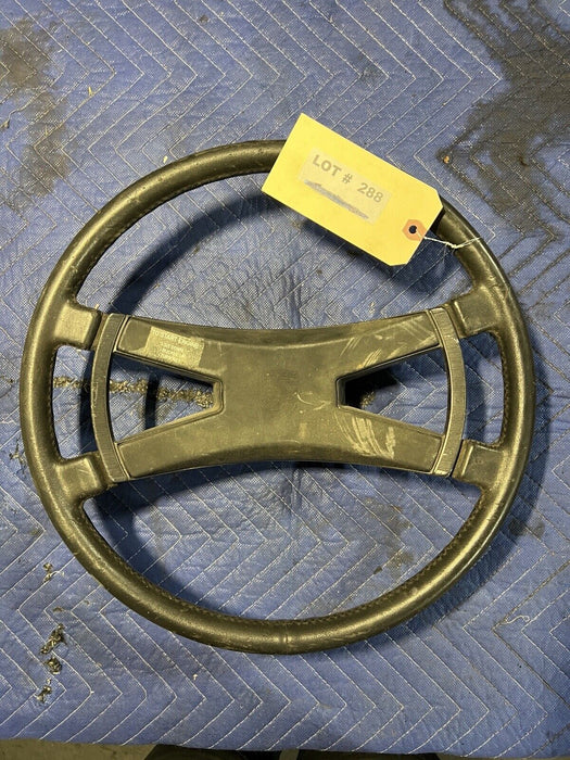 1965-1973 Porsche 911 912 914 Rubber Steering Wheel & Center Pad 380mm #3422E