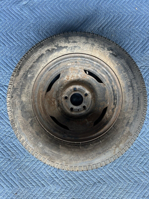 1986-1993 Volvo 240 244 245 Emergency Donut Spare Tire Temporary OEM #3601E