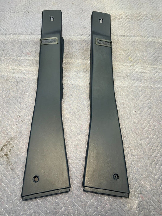 1984-1989 Volvo 740 760 Sedan Left & Right B Pillar Trim Pair 1349819 #1549EM