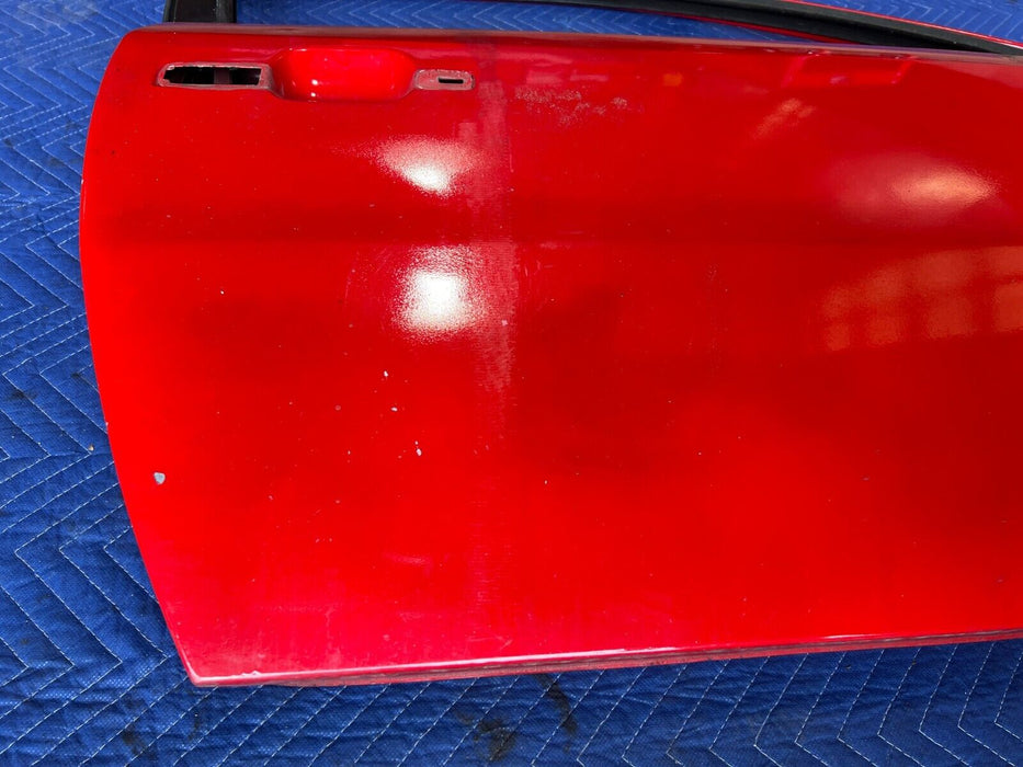 1983-1985 Porsche 944 Front Right Passenger Red Door Assembly Panel OEM #1760EM