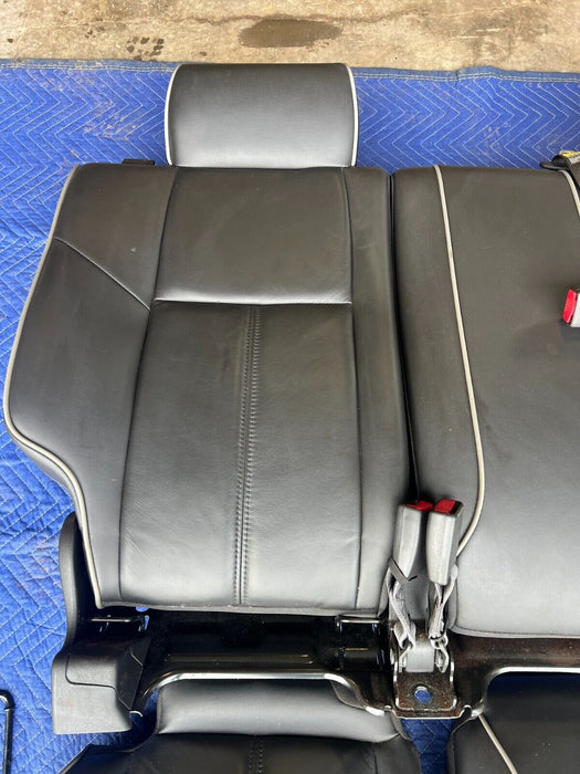 2006-2010 Hummer H3 Rear Seat Black Leather Premium Seat Assembly OEM #1399EM