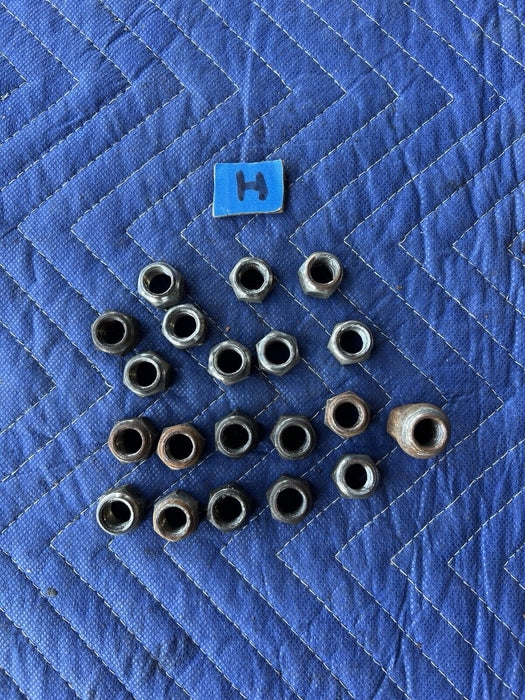 1986-1993 Volvo 240 244 245 Lug Nut Set Of 20 OEM #3658E