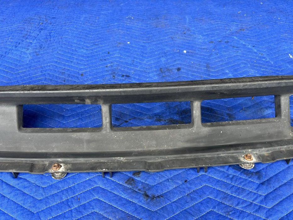 1986-1993 Volvo 240 244 245 Front Bumper Air Dam Trim Black Diffuser OEM #3765E