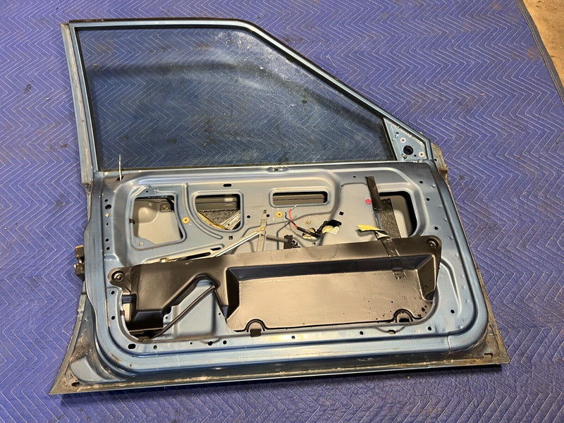 1984-1989 Volvo 740 760 Sedan Blue Metallic Front Driver Left LH Door OEM#1564EM