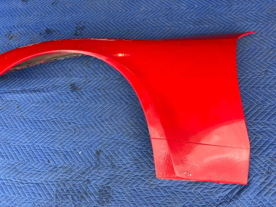 1983-1985 Porsche 944 Red Front Driver Left LH Fender Panel Trim OEM #1860EM